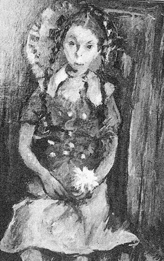 Яков Шапиро. Портрет Ариадны Скрябиной в детском возрасте. 1939–1940-е