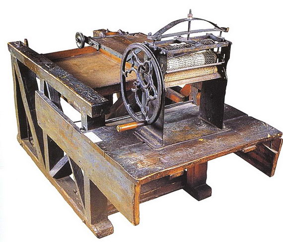 Машина для изгтовления мацы. Львов. Вторая половина XIX века