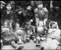 Дети, забитые во время погрома.