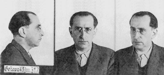 Генри Робинсон. Снимок из архива гестапо. 1942 год