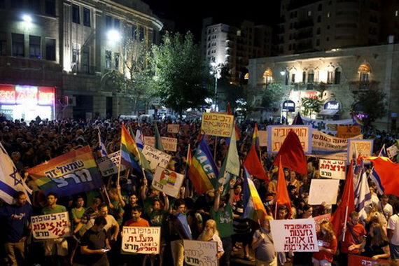 Демонстрация в поддержку ЛГБТ-сообщества. 1 августа 2015