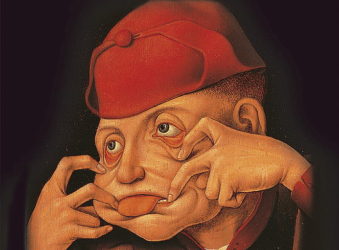 Фрагмент плаката к выставке Жан‑ Юбера Мартена в Гран‑Пале, Париж