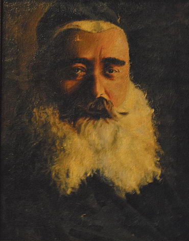 Портрет Шмарьяу‑Лейба Медалье. Первая треть XX века. Из собрания синагоги на Большой Бронной