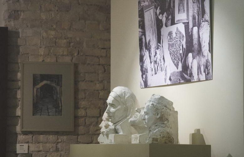 Фрагмент экспозиции Еврейского музея им. Виленского гаона