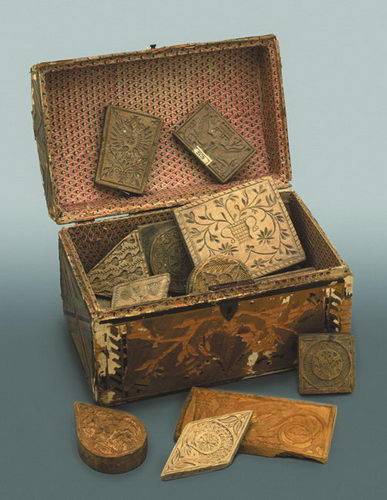 Формы для печенья на Пурим. Восточная Европа. Конец XIX века. Собрание Давида Петерса. © JMW