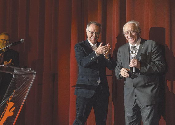 Вручение «Берлинской камеры» Науму Клейману на 65‑м Берлинском кинофестивале.12 февраля 2015