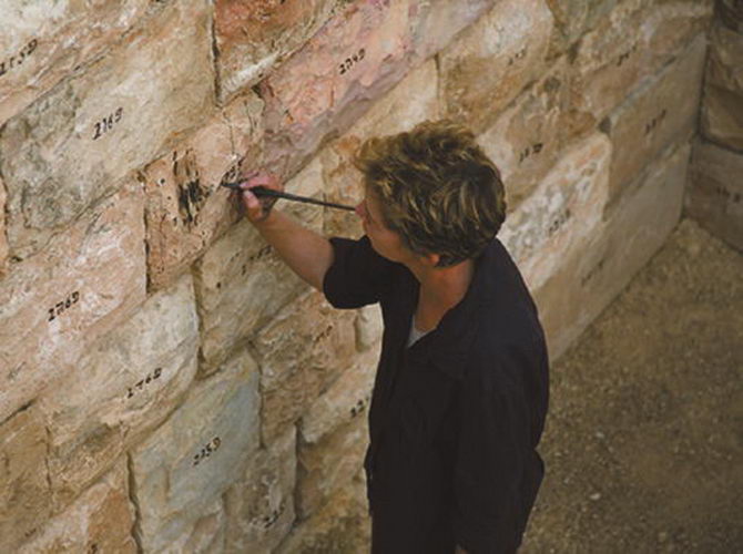 Михаль Ровнер за работой над проектом «Маком II». 2007–2008