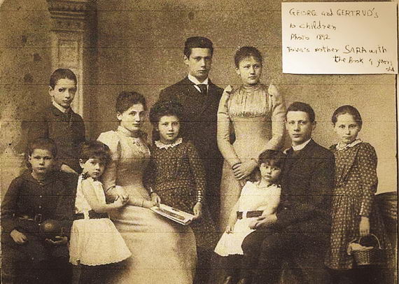 Дети Гертруд и Георга Маркс. 1892