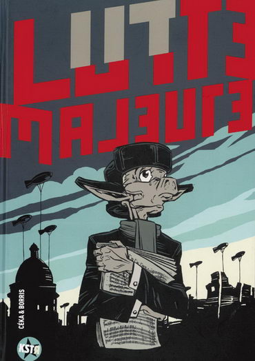 Borris и Céka. Обложка комикса «Lutte majeure». 2010