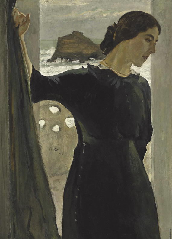 Валентин Серов. Портрет Марии Цетлиной. 1910. Christie’s Image 