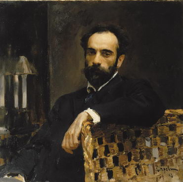 Портрет художника И. И. Левитана. 1893. Третьяковская галерея