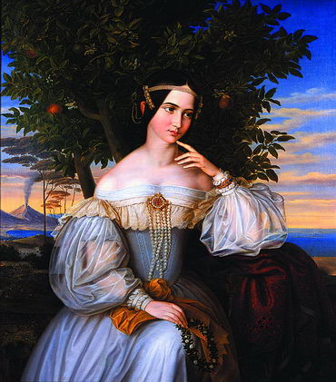 Свадебный портрет Шарлотты де Ротшильд. 1836. Музей Израиля, Иерусалим