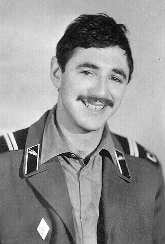Семен Якерсон на службе в армии. Советск. 1978 