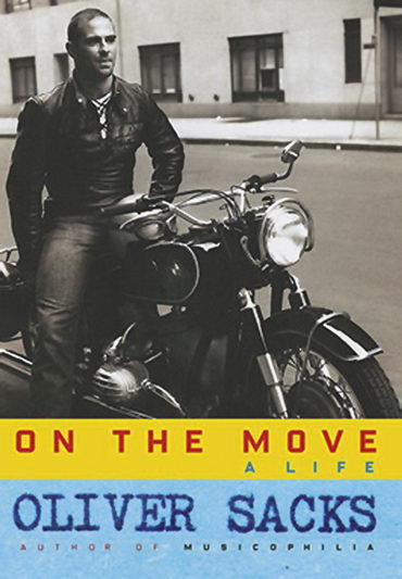Обложка книги Оливера Сакса «В движении». Тoronto: Penguine Random House Ltd., 2015