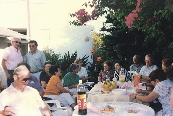 Встреча бывших учеников в кибуце Мааган‑Михаэль