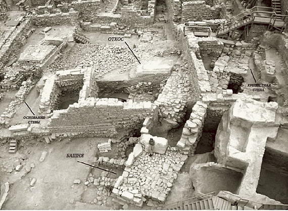 Раскопки Акры, участок Гивати. Фото Оливье Фитусси